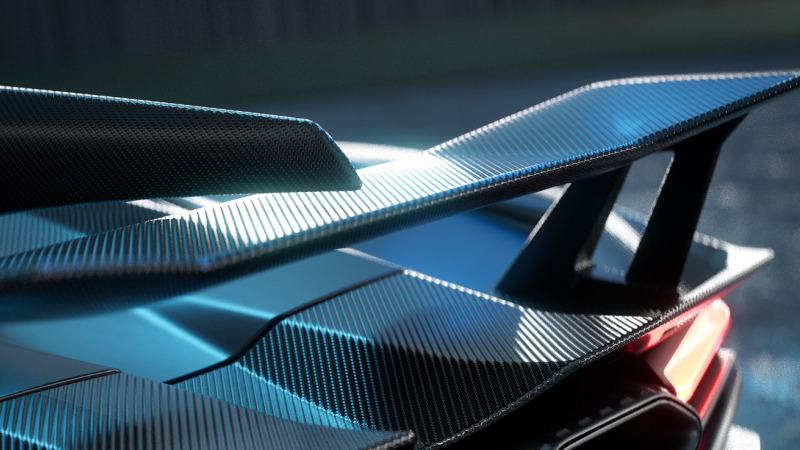 Photo of 1016 Industries Carbon Fixed Race Spoiler for the Lamborghini Revuelto - Image 3